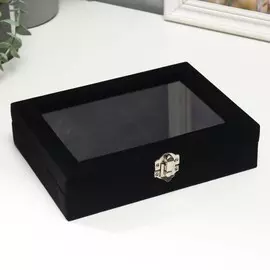 Шкатулка бархат для украшений