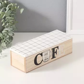 Шкатулка для украшений 3 деления