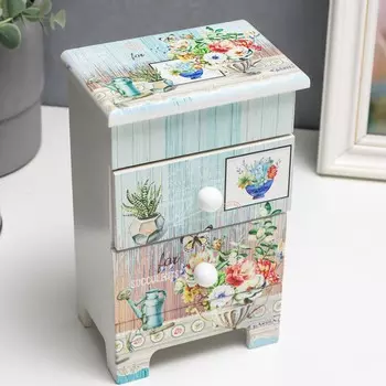 Шкатулка дерево 3 ящика