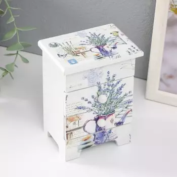 Шкатулка дерево 3 ящика