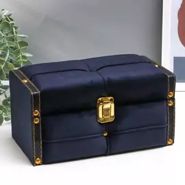 Шкатулка дерево бархат