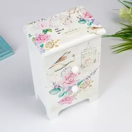 Шкатулка дерево комод 2 ящика