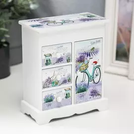 Шкатулка для украшений 3 ящика