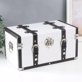 Шкатулка дерево кожзам