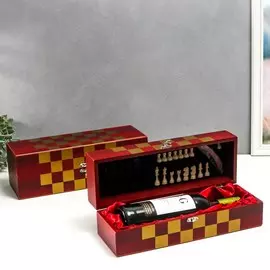 Шкатулка дерево под бутылку