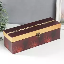 Шкатулка дерево под бутылку