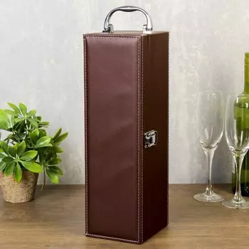 Шкатулка дерево под бутылку