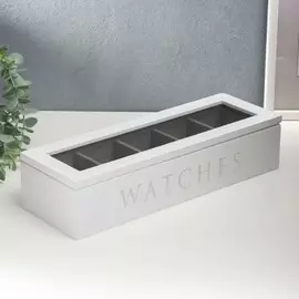 Шкатулка дерево под часы 5 делений