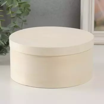 Шкатулка дерево под роспись круглая