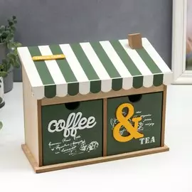 Шкатулка дерево с 2-мя ящиками