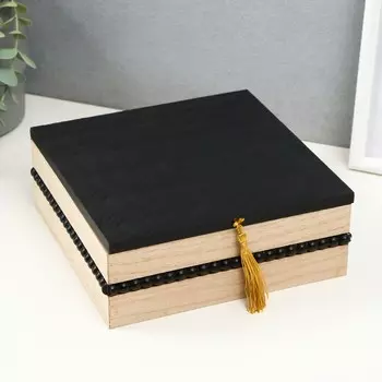 Шкатулка дерево с делениями