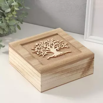 Шкатулка дерево с делениями