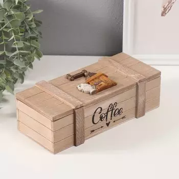 Шкатулка для чая с делениями