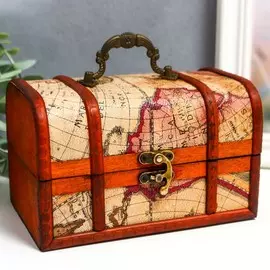 Шкатулка дерево состаренная