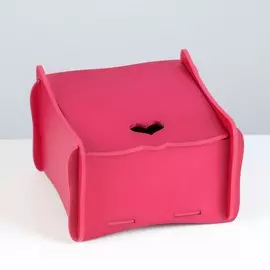 Шкатулка деревянная с крышкой