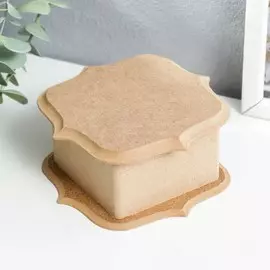 Шкатулка для декора 12х12х6 см