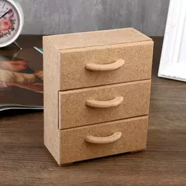 Шкатулка для декора из мдф комод 15х12х6 см