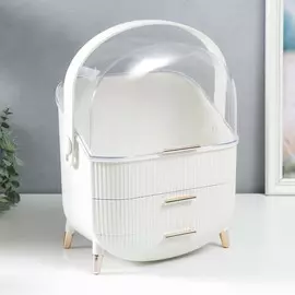 Шкатулка для косметики пластик