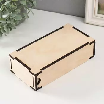 Шкатулка для росписи 19х9,5х5 см, фанера 6мм