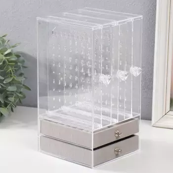 Шкатулка для украшений пластик