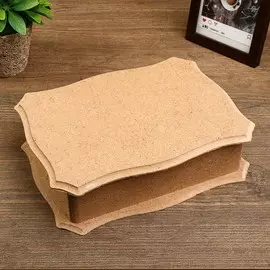 Шкатулка фигурная большая для декора из мдф 22,5х17,3х6 см