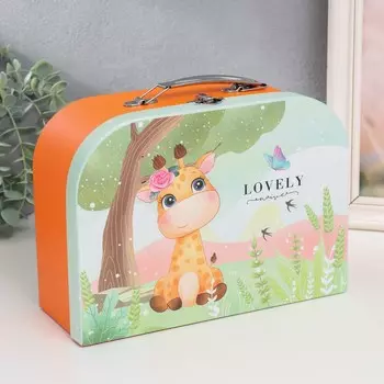 Шкатулка картон сундучок