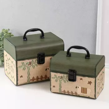 Шкатулка картон сундучок