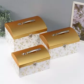 Шкатулка картон сундучок