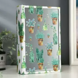 Шкатулка-книга дерево кожзам