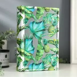 Шкатулка-книга дерево кожзам