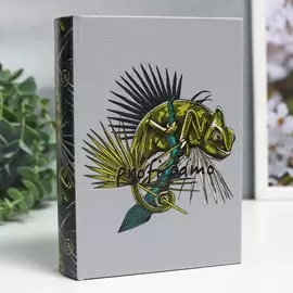 Шкатулка-книга дерево кожзам