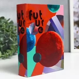 Шкатулка-книга дерево кожзам