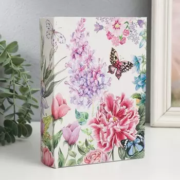 Шкатулка-книга дерево, кожзам