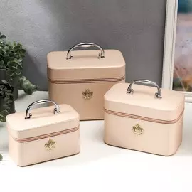 Шкатулка кожзам для косметики