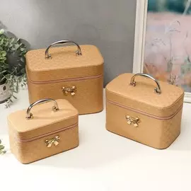 Шкатулка кожзам для косметики