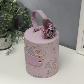 Шкатулка кожзам для украшений