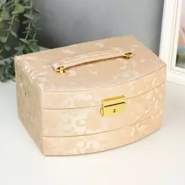 Шкатулка кожзам для украшений