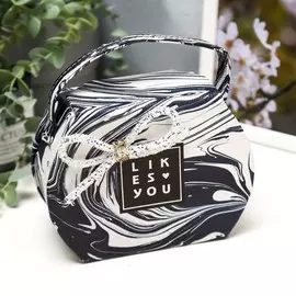 Шкатулка кожзам для украшений