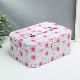Шкатулка кожзам для украшений