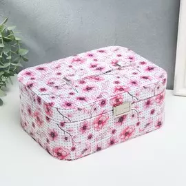 Шкатулка кожзам для украшений