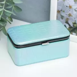 Шкатулка кожзам для украшений