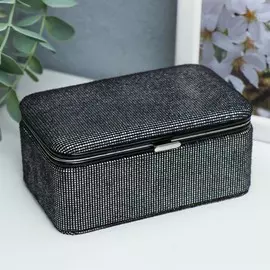 Шкатулка кожзам для украшений