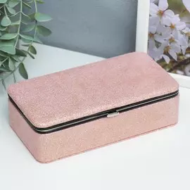 Шкатулка кожзам для украшений