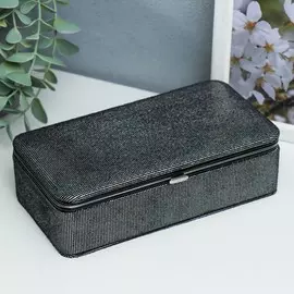 Шкатулка кожзам для украшений