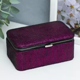 Шкатулка кожзам для украшений