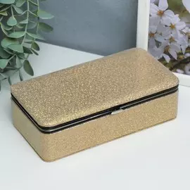 Шкатулка кожзам для украшений