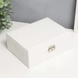 Шкатулка кожзам для украшений