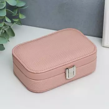 Шкатулка кожзам для украшений