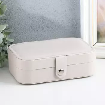 Шкатулка кожзам для украшений