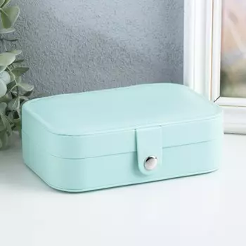 Шкатулка кожзам для украшений